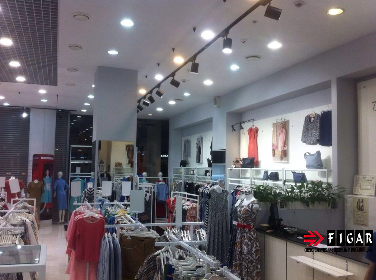 Освещение мультибрендового магазина 79 ANSON ROAD