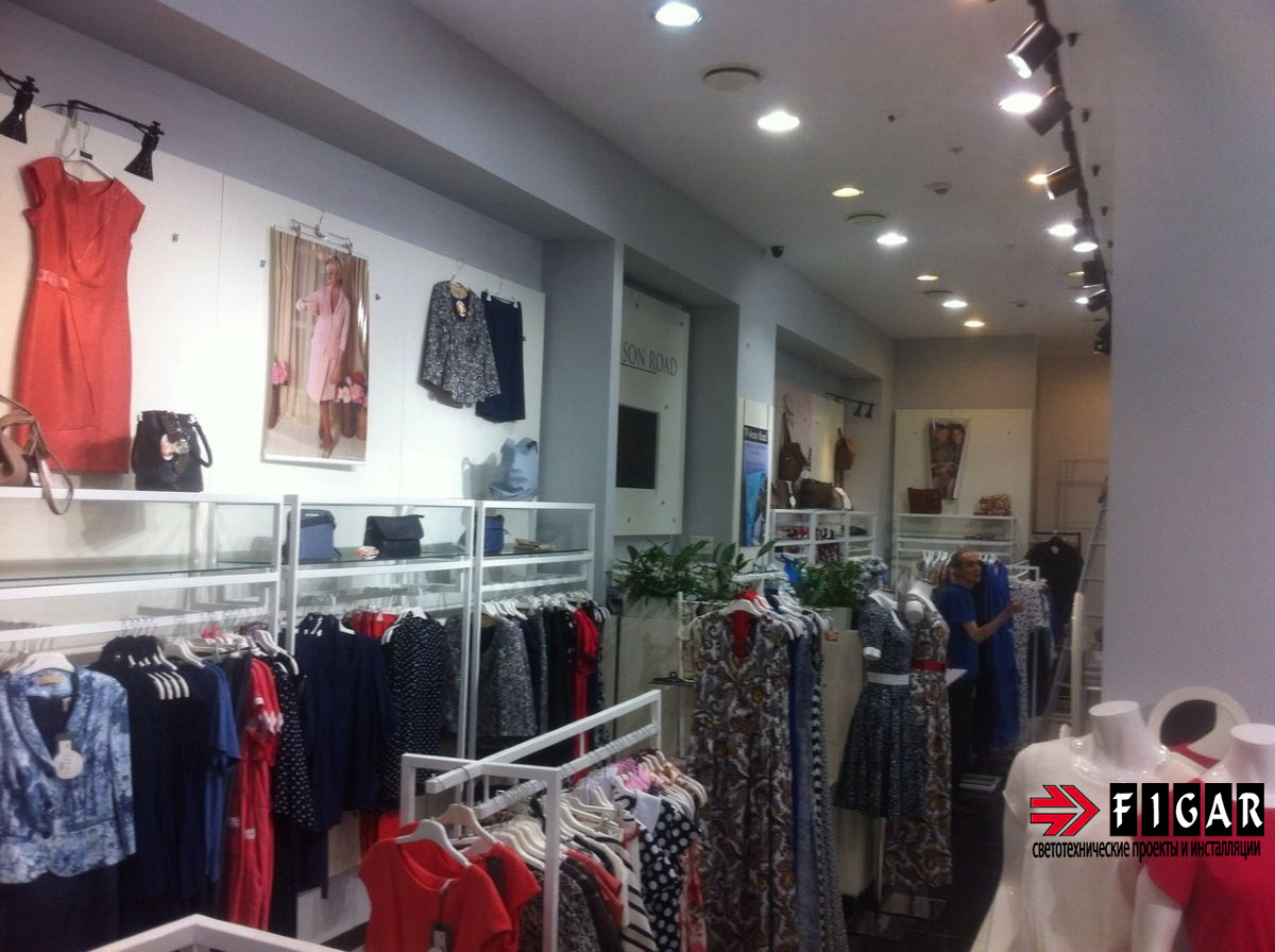 Освещение мультибрендового магазина 79 ANSON ROAD